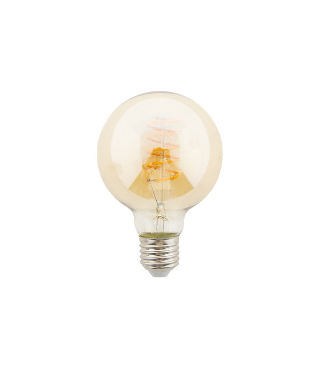 Lamp bulb 7W round spiral