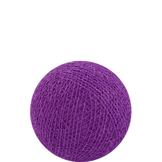 Cotton Ball Lights Indoor Magenta