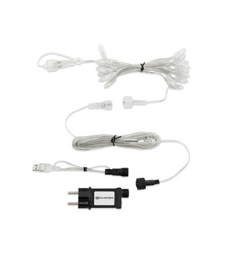 COTTON BALL LIGHTS Outdoor cotton ball lichtslinger - Starter kit