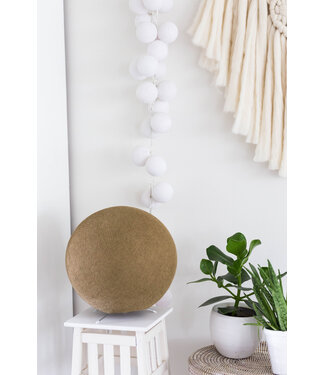 Cotton Ball Lights Standing Lamp - Beige