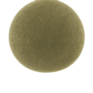 COTTON BALL LIGHTS Beige - Full Round