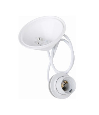 Cotton Ball Lights White Single Hanging Support PVC