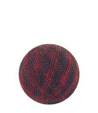 Cotton Ball Lights Indoor Mix Red / Brown