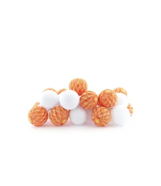 Cotton Ball Lights Limited edition Lichtslinger - Mix Orange