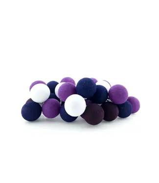 Cotton Ball Lights Limited edition Lichtslinger - Purple dream