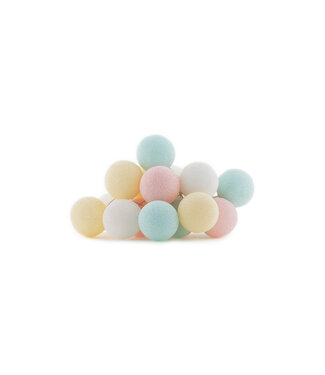 Cotton Ball Lights Regular Lichterkette - Pastel