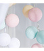 Cotton Ball Lights - Indoor lichtslinger - Pastel - 20 lampjes