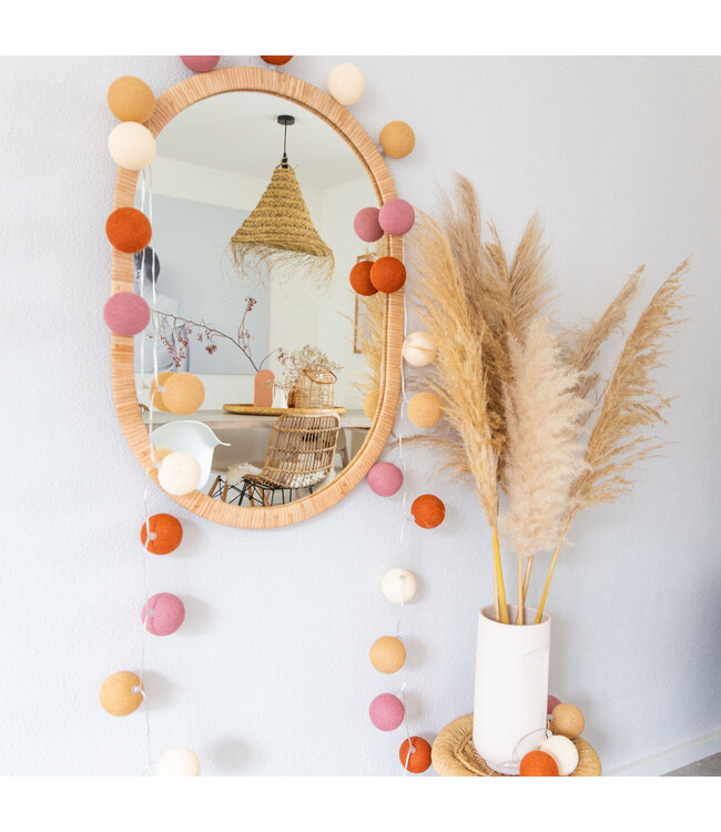 Cotton Ball Lights - Indoor lichtslinger - Rusty