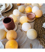 Cotton Ball Lights - Indoor lichtslinger - Creamy - 20 lampjes