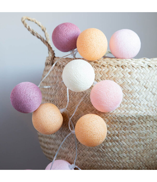 Cotton Ball Lights - Indoor lichtslinger - Juice - 20 lampjes