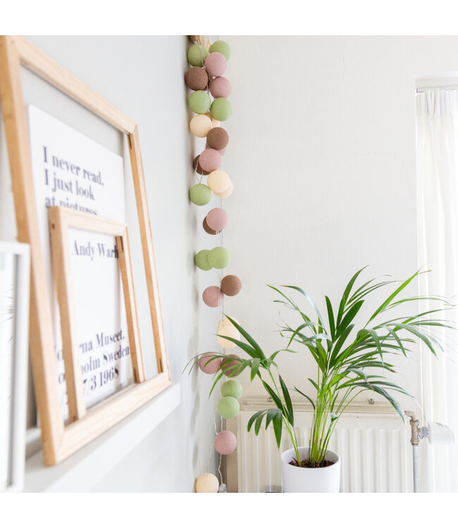 Cotton Ball Lights - Indoor lichtslinger - Paradise - 20 lampjes