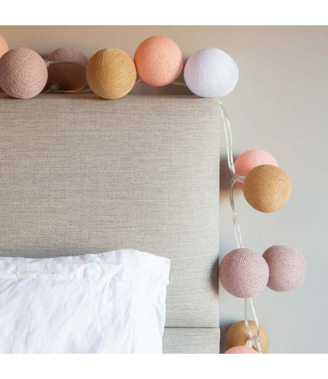 Cotton Ball Lights - Indoor lichtslinger - Flamingo