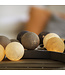 Cotton Ball Lights - Indoor lichtslinger - Clay - 20 lampjes