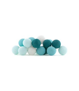 Cotton Ball Lights Regular Light String - Aqua