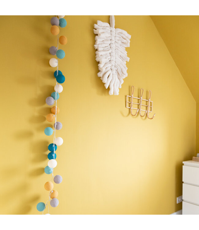 Cotton Ball Lights - Indoor lichtslinger - Pacific - 20 lampjes