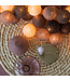 Cotton Ball Lights - Indoor lichtslinger - Brown - 20 lampjes