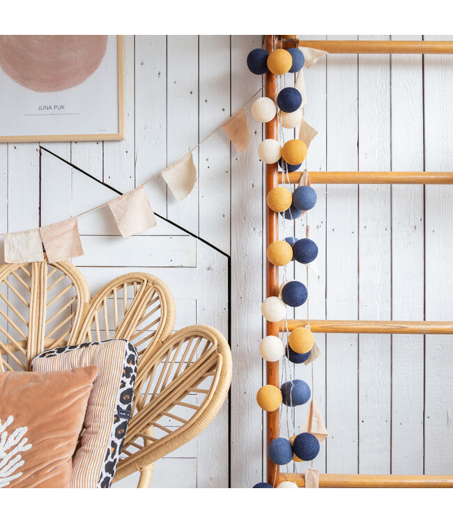 Cotton Ball Lights - Indoor lichtslinger - Galaxy - 20 lampjes