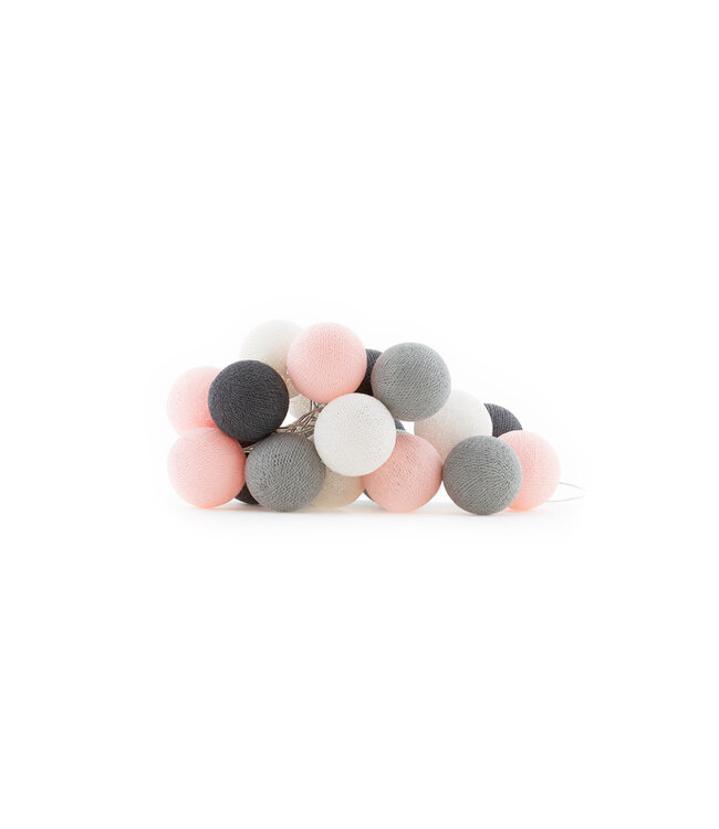 Regular Light String - Pink/Grey