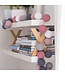 Cotton Ball Lights - Indoor lichtslinger - Dirty Rose - 20 lampjes