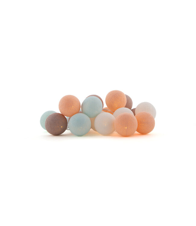 Cotton Ball Lights - Indoor lichtslinger - Macaron