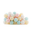 Cotton Ball Lights - Indoor lichtslinger - Pastel - 20 lampjes