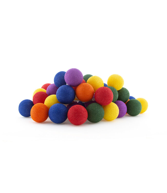 Cotton Ball Lights - Indoor lichtslinger - Rainbow