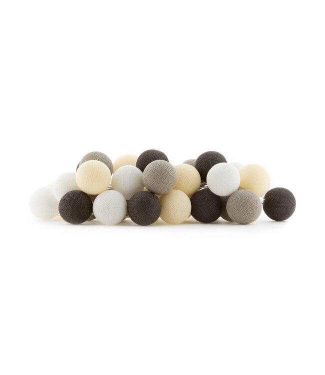 Cotton Ball Lights - Indoor lichtslinger - Taupe