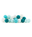 Cotton Ball Lights - Indoor lichtslinger - Aqua