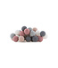 Cotton Ball Lights - Indoor lichtslinger - Dirty Rose - 20 lampjes