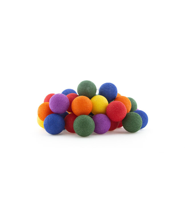 Cotton Ball Lights - Indoor lichtslinger - Rainbow