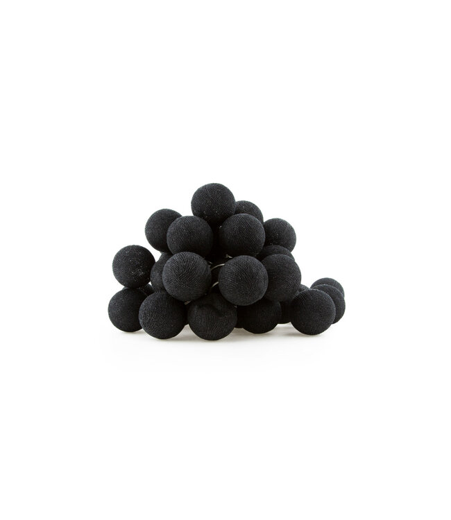 Cotton Ball Lights - indoor lichtslinger - Black