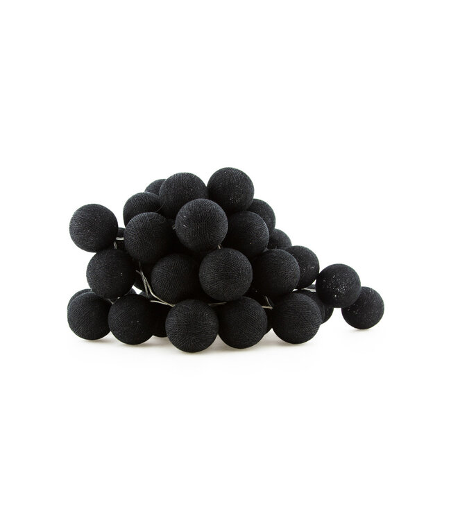 Cotton Ball Lights - indoor lichtslinger - Black