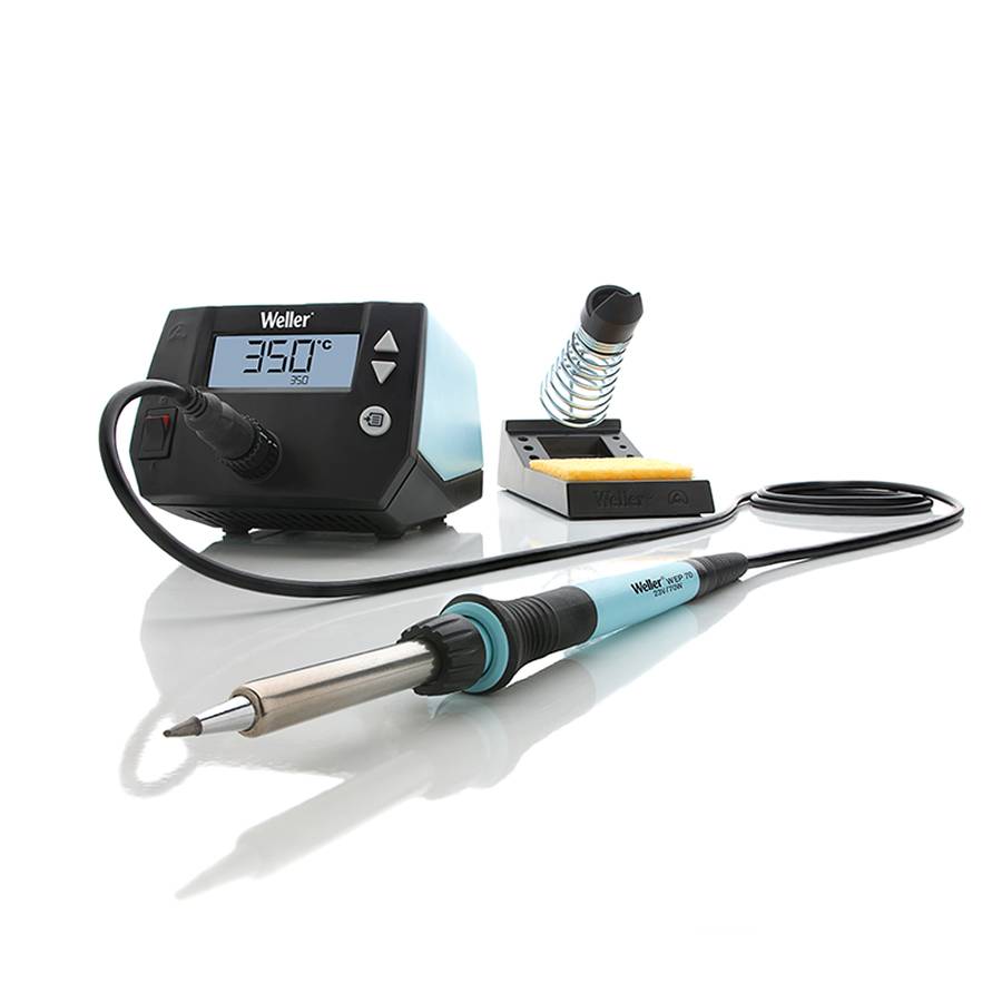 The Weller WE-1010, a great soldering iron that isn't too expansive.