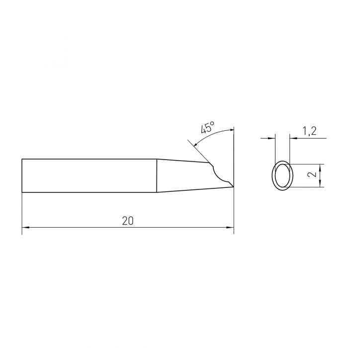 RT Micro soldeerstift RTM 020 G (RT 10GW)