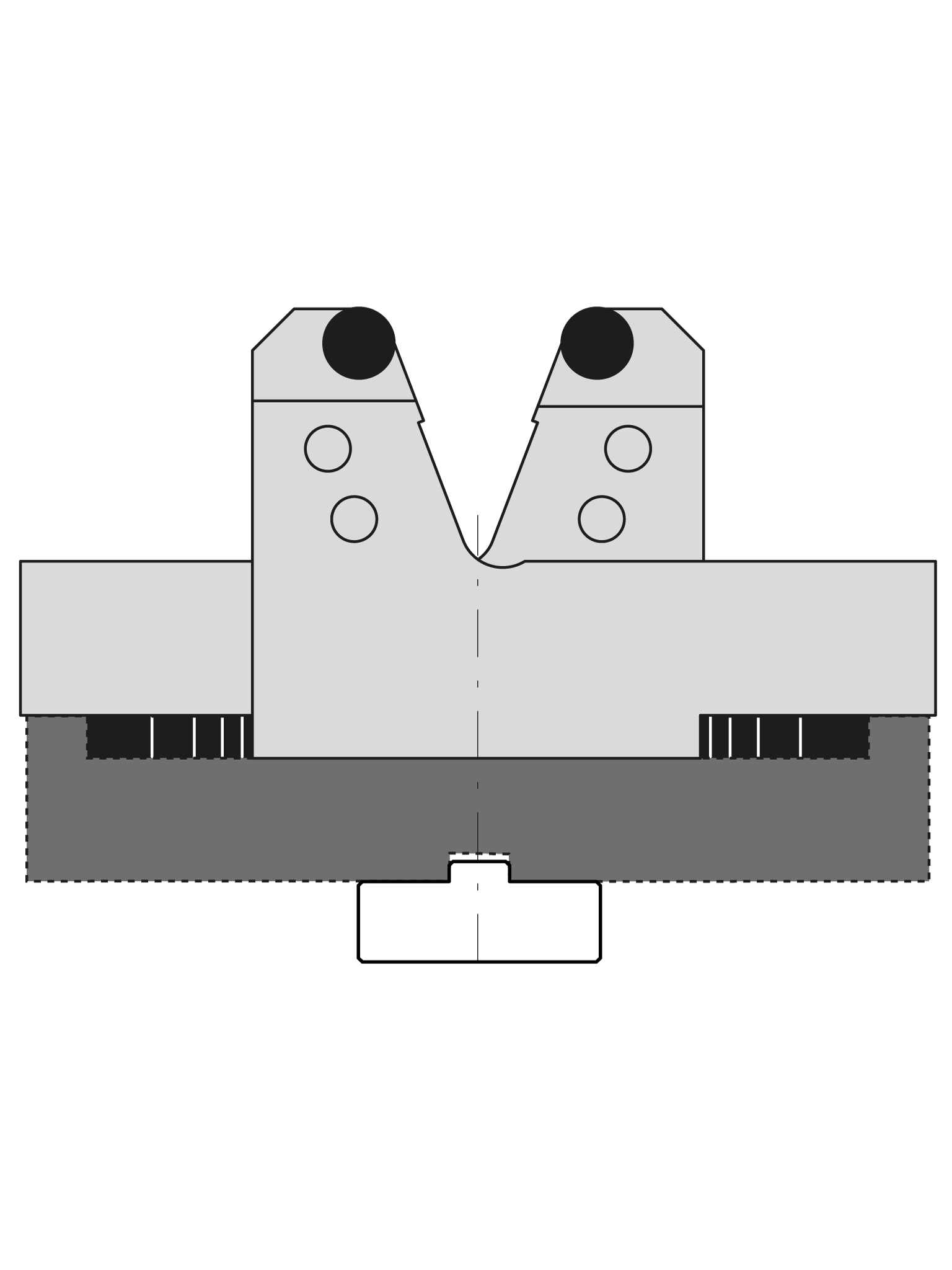 65.185 Press brake tool UKB