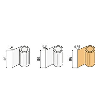 Kit d‘échantillons VU feuilles de pliage