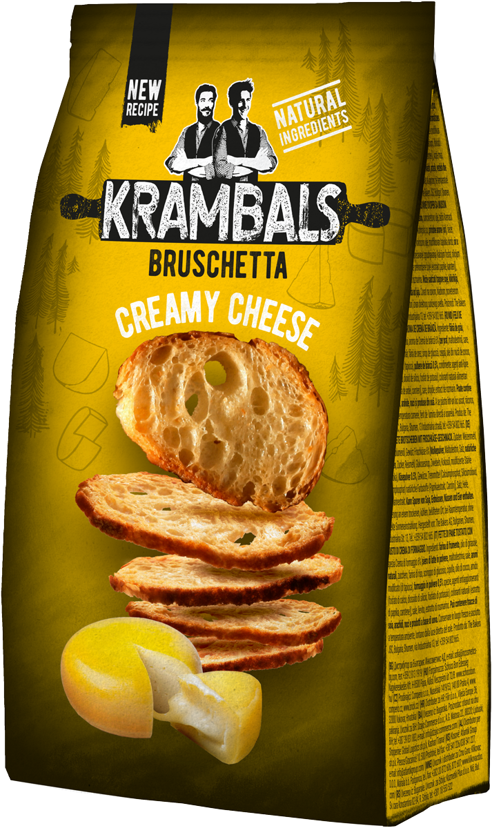 Bruschetta Creamy Cheese - 70g x 12 - Zak
