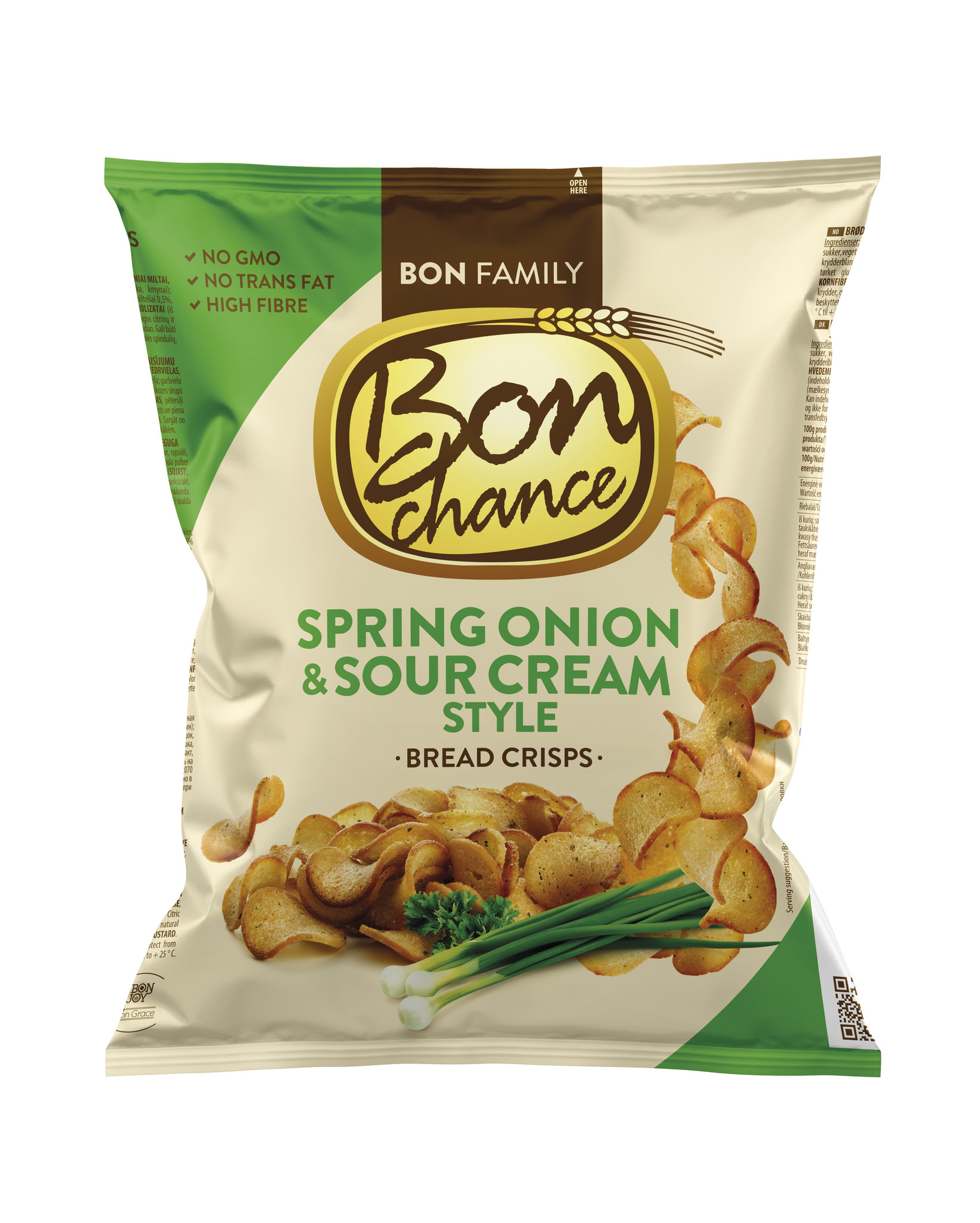 Bon Chance Spring Onion & Sour Cream 120g