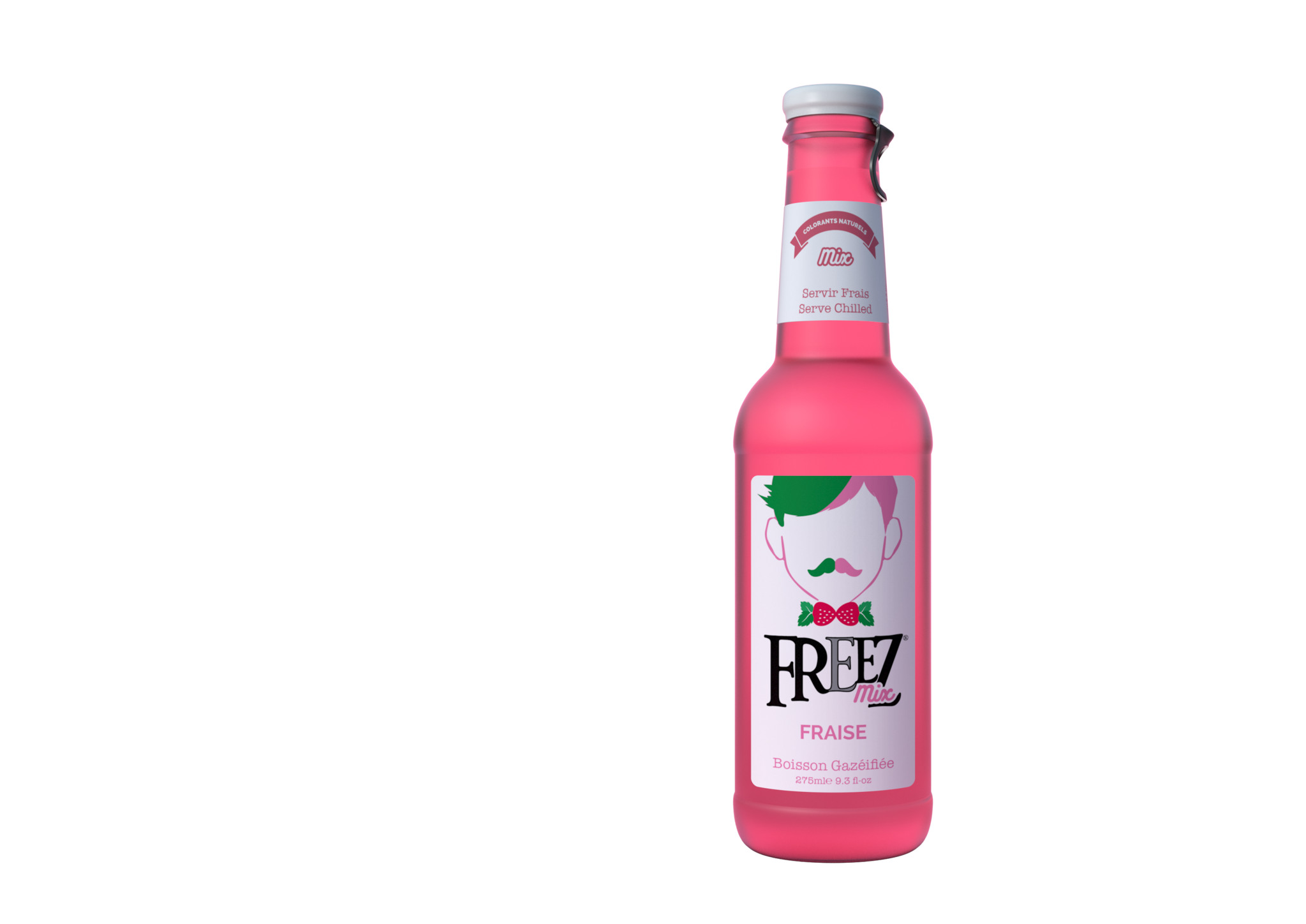 Strawberry Mix - 275mlx6 x 24 - Fles