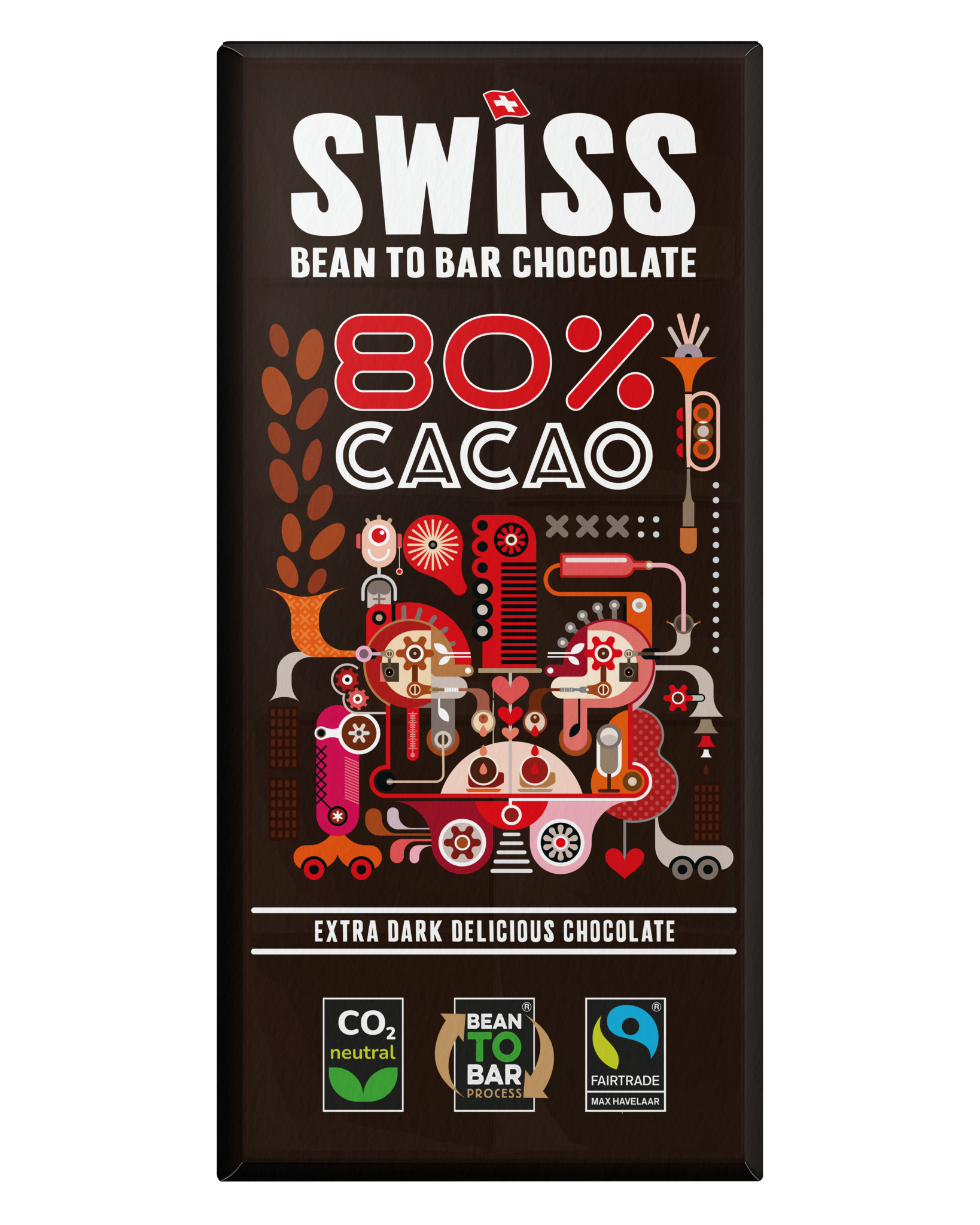 Extra Dark (80% cacao) - 100g x 14 - Tablet