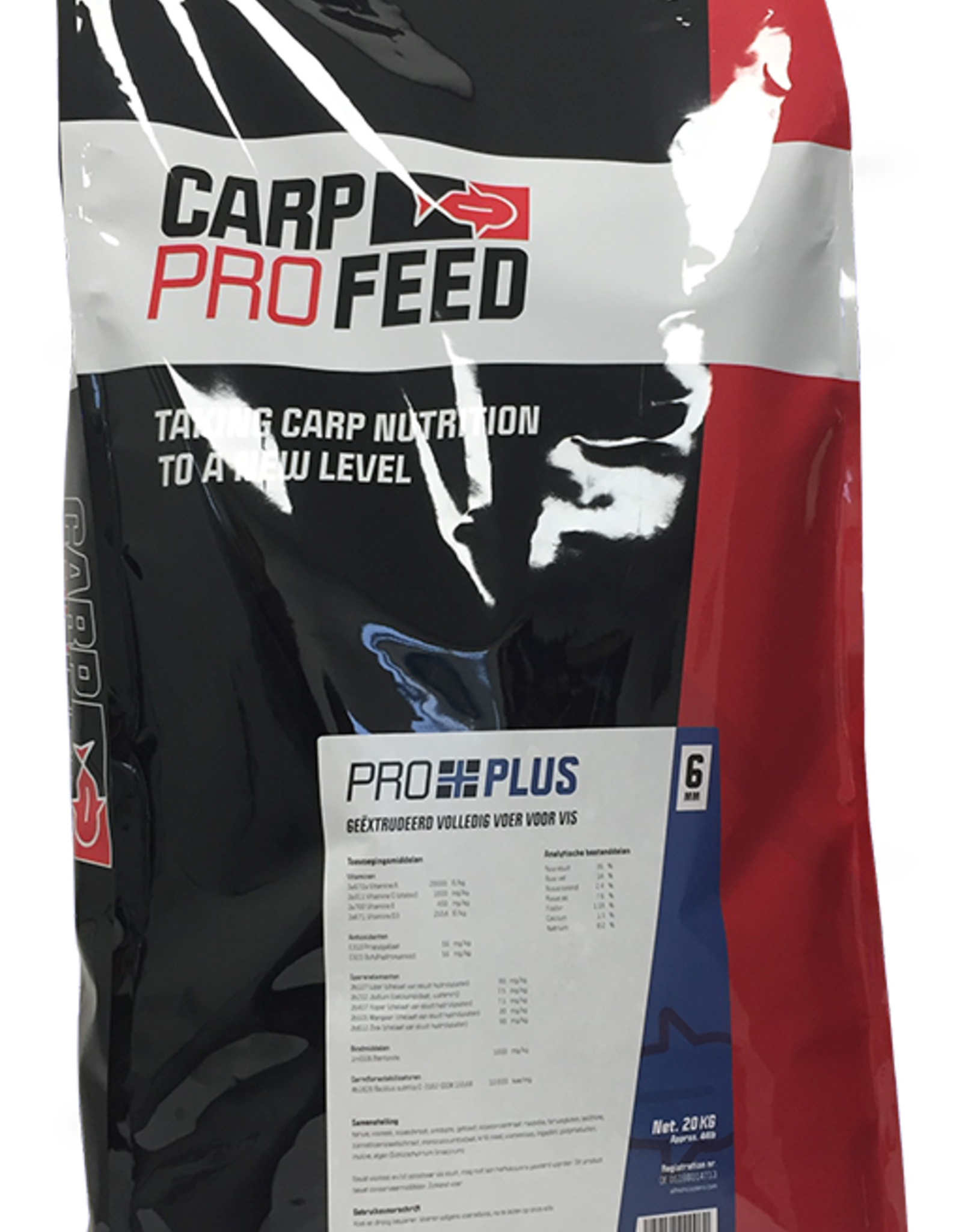 Baitworld CARP PRO PLUS PELLETS 20KG