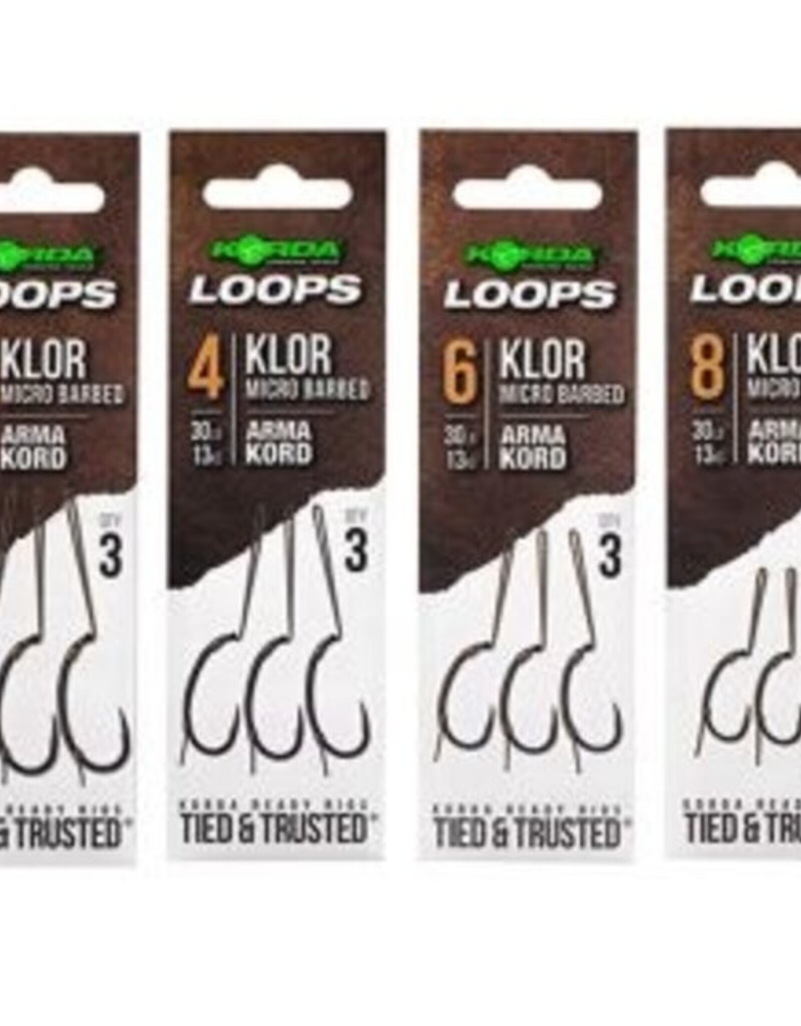 KORDA Korda Loop Rigs Kor Size 6 30 lb