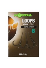 KORDA Korda Loop Rig Krank 18LB, Size 4