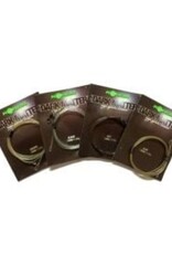 KORDA Korda Dark Matter Leader Size 8 Ring Swivel Clay Brown 40lb - 1m