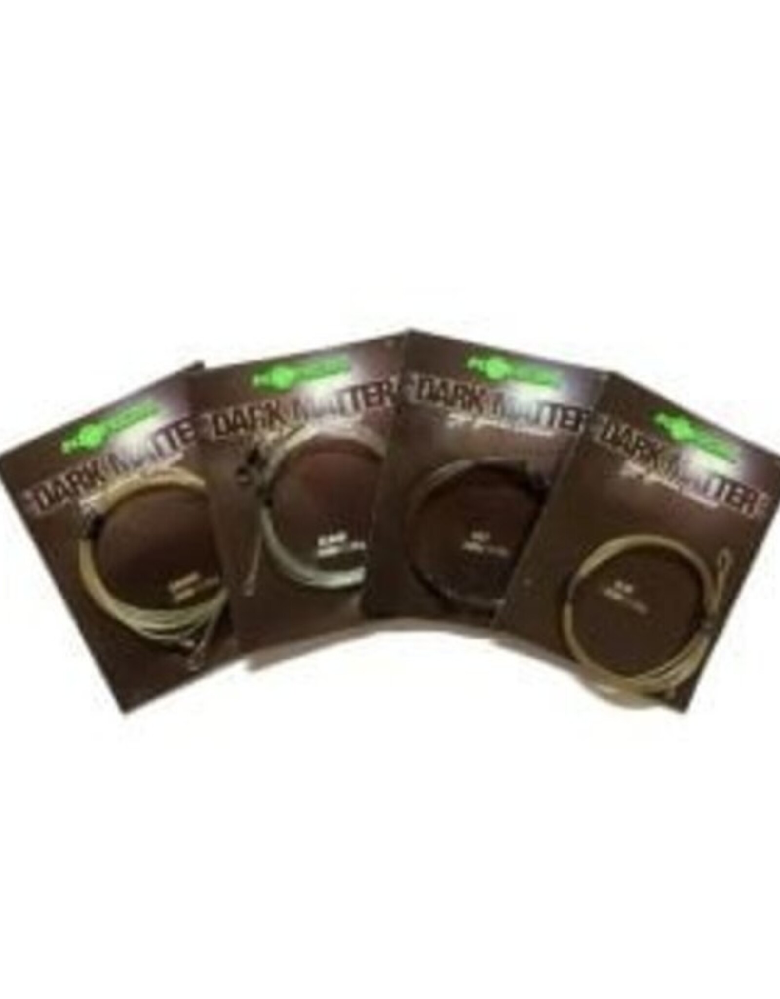 KORDA Korda Dark Matter Leader Size 8 Ring Swivel Clay Brown 40lb - 1m