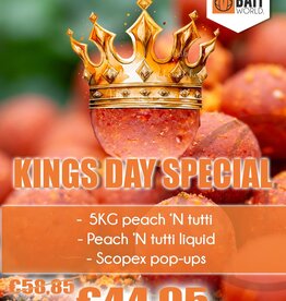 Baitworld Milky Peach N Tutti KINGS DAY SPECIAL