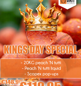 Baitworld Milky Peach N Tutti KINGS DAY SPECIAL BULK DEAL!
