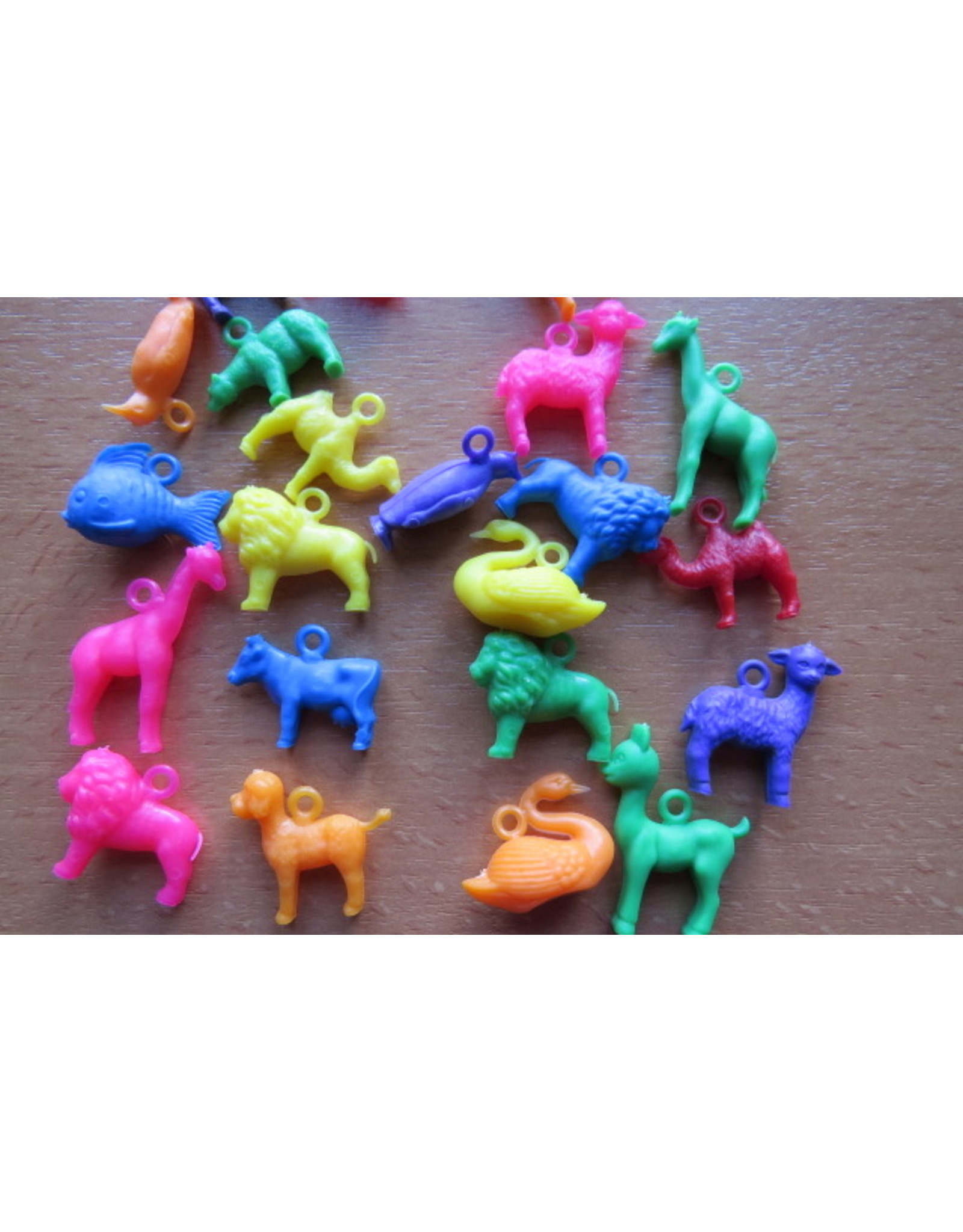 little plastic animals