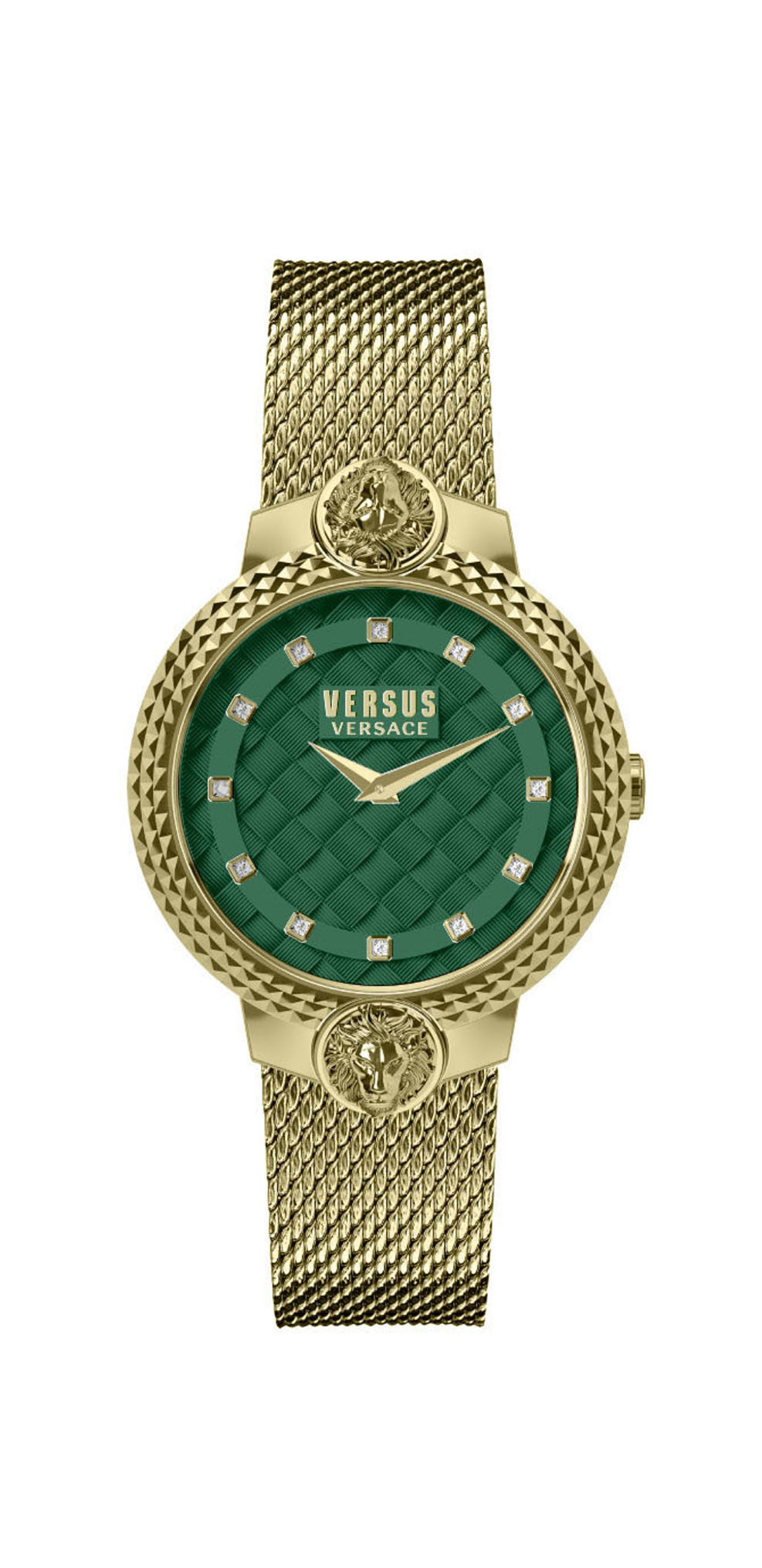 versace watch green face