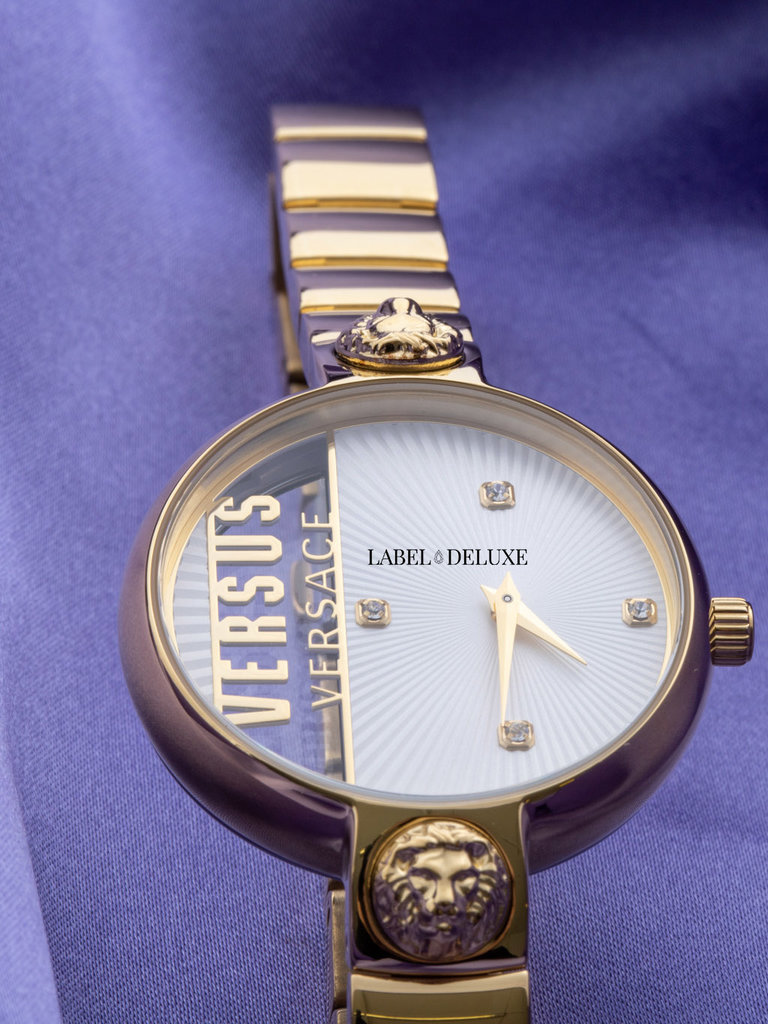 Versus Versace シルバー 34 mm Rue De Noyez 時計 腕時計(アナログ